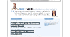 Desktop Screenshot of frankfuredi.com